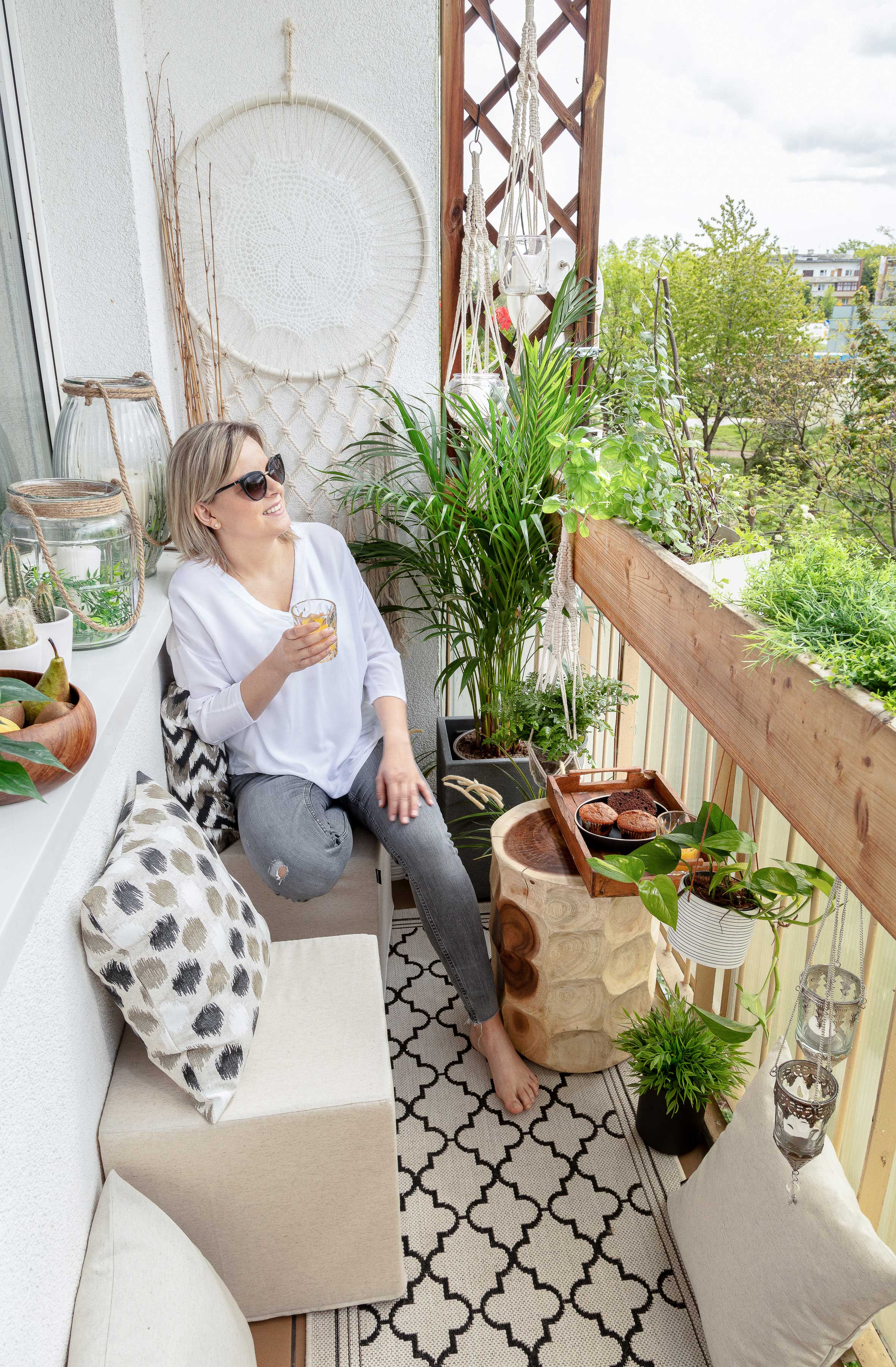 Balkon boho