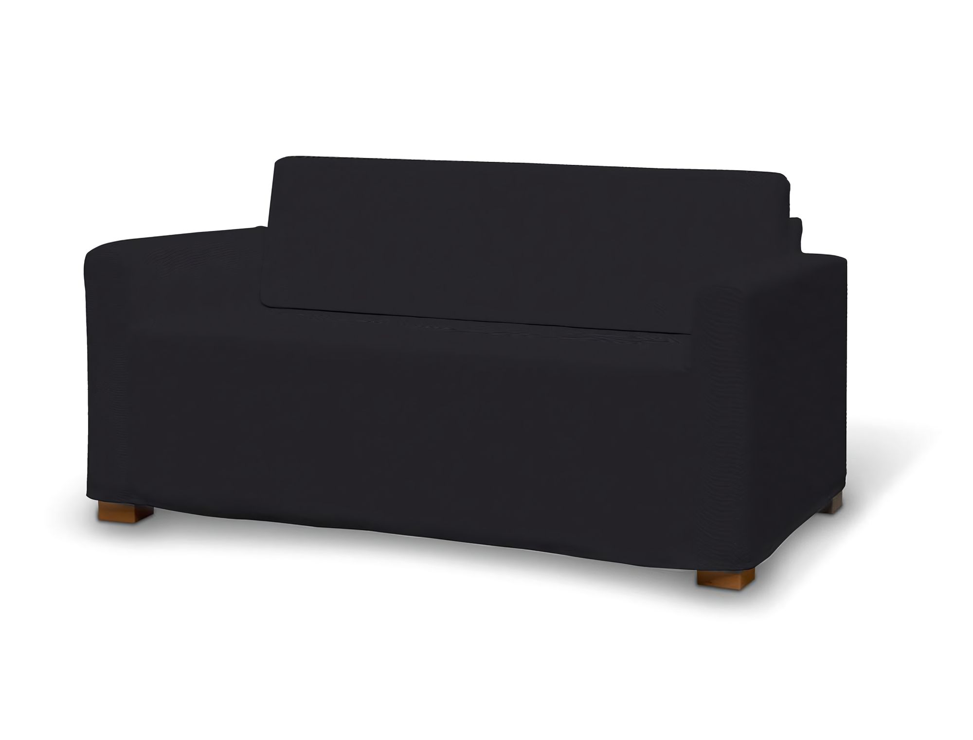 Solsta betræk sofa farve sort stof grov |  |  | Dekoria
