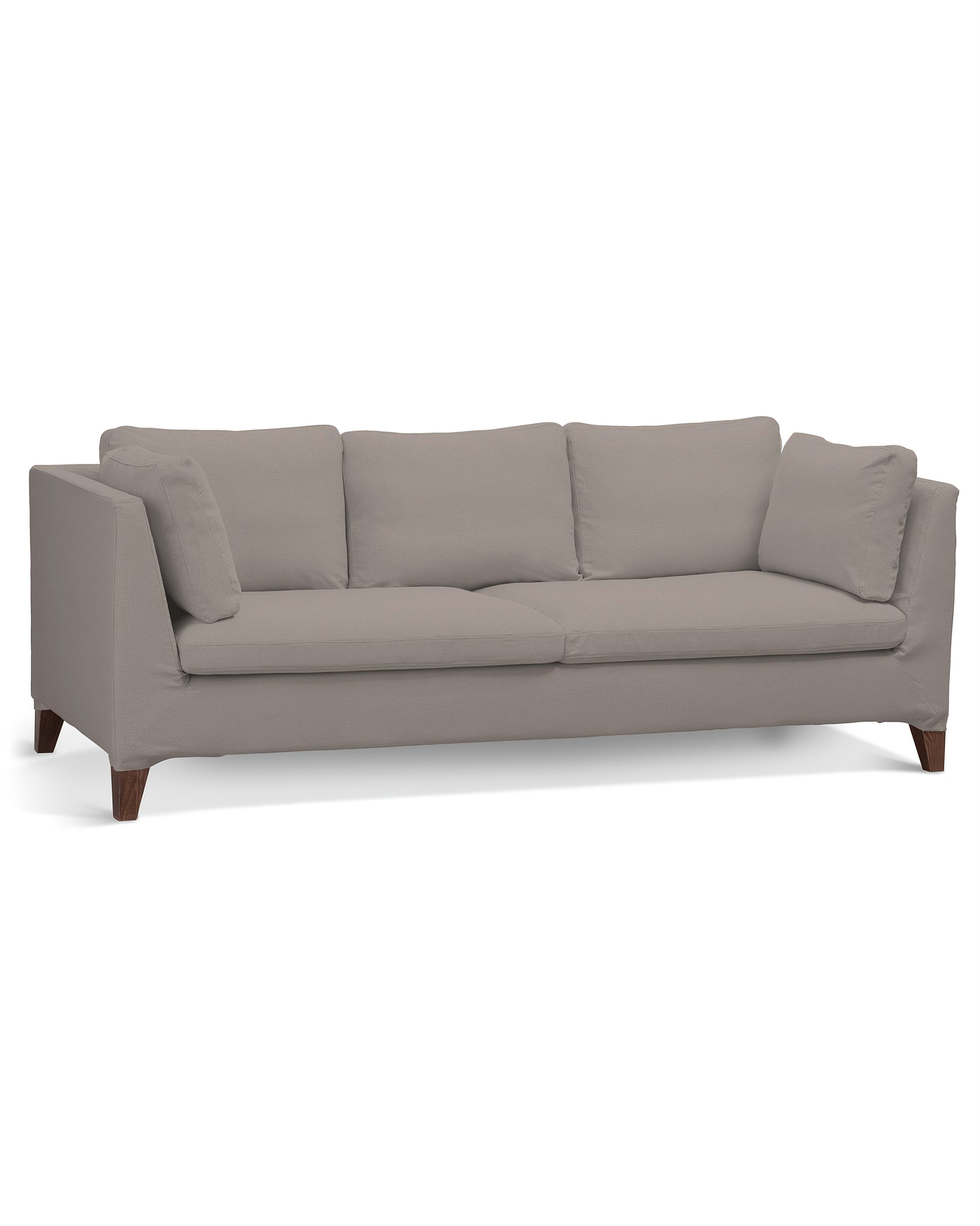Stockholm betræk farve beige stof velour