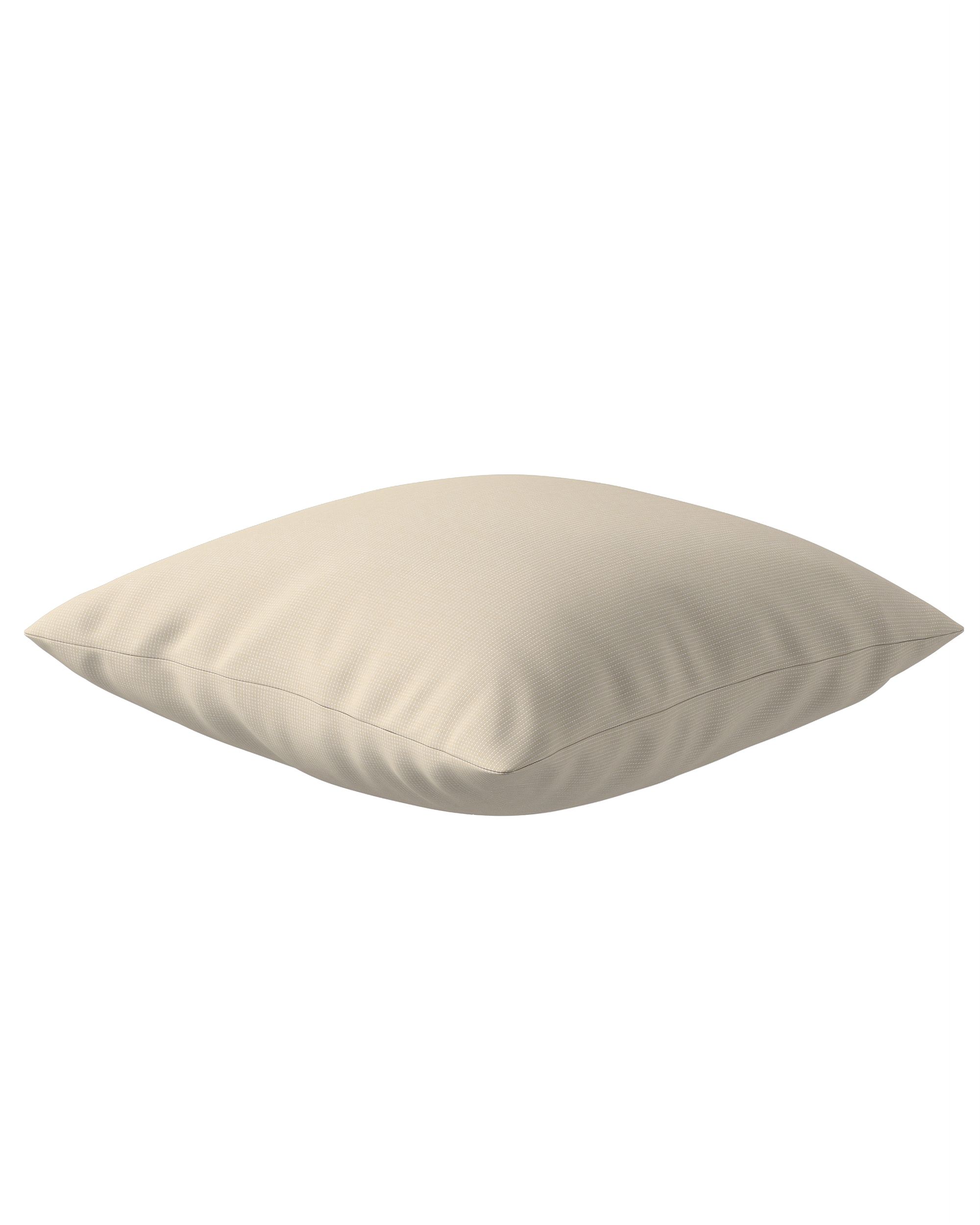 Pudebetræk Kinga farve beige stof outdoor, grov (hover)