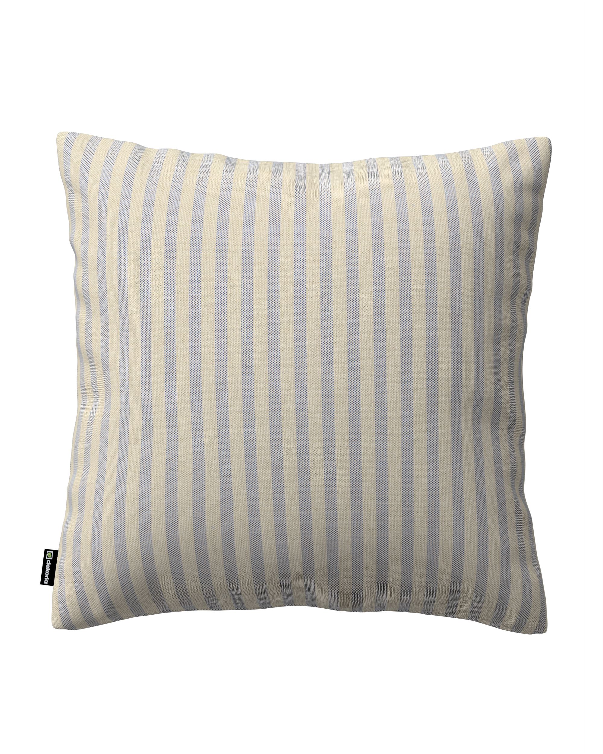 Pudebetræk Kinga farve beige stof outdoor, grov, mønstret
