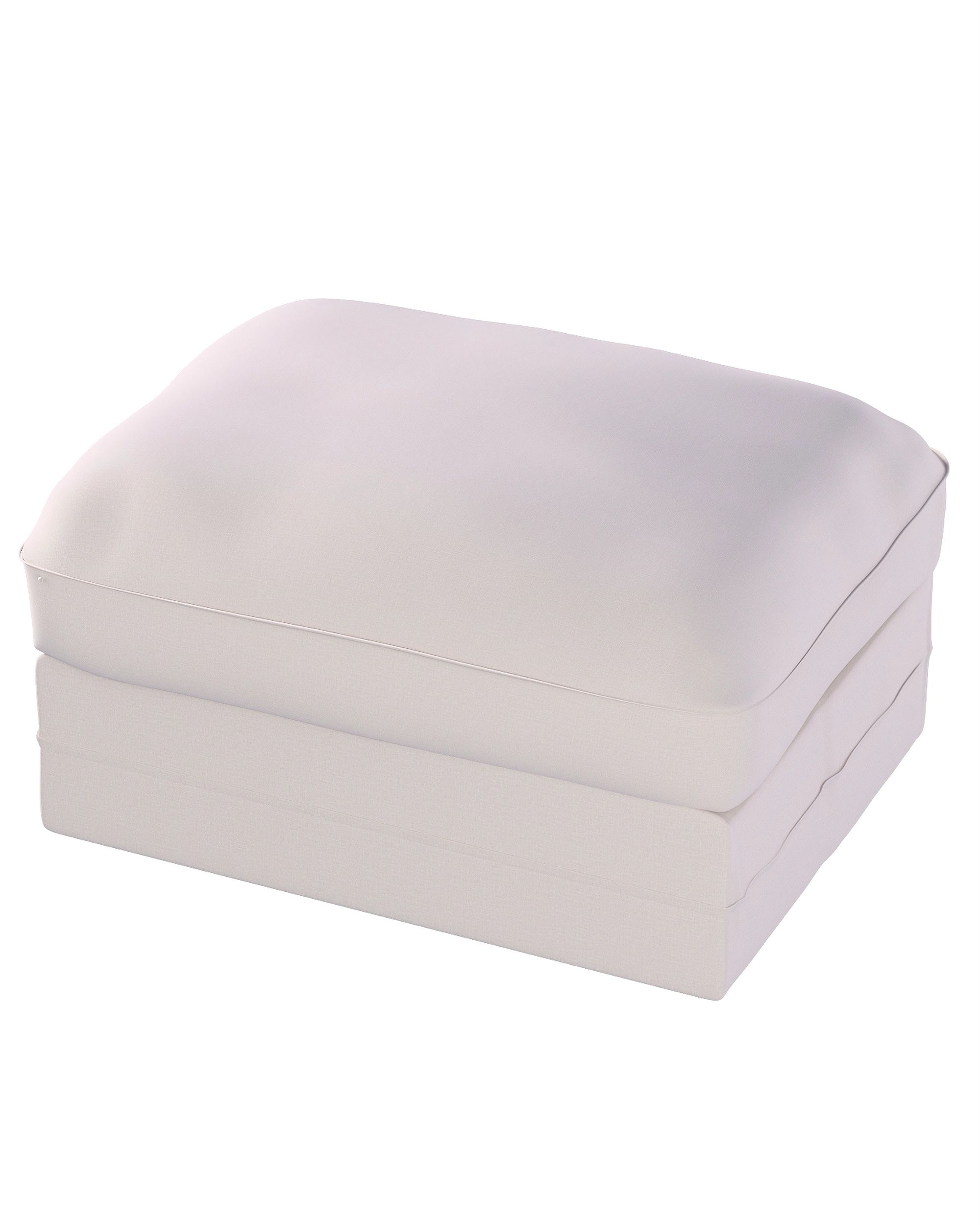 Grönlid betræk puf farve beige stof velour 98 x 73 x 49 cm |  | 98 x 73 x 49 cm | Dekoria