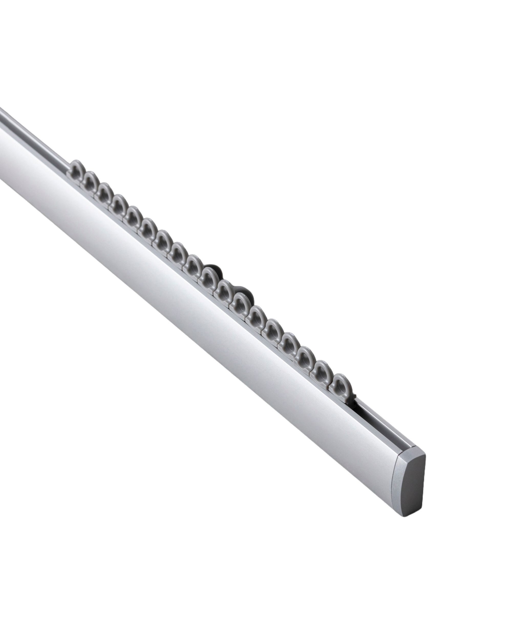 Gardinskinne loft og væg 150cm aluminium