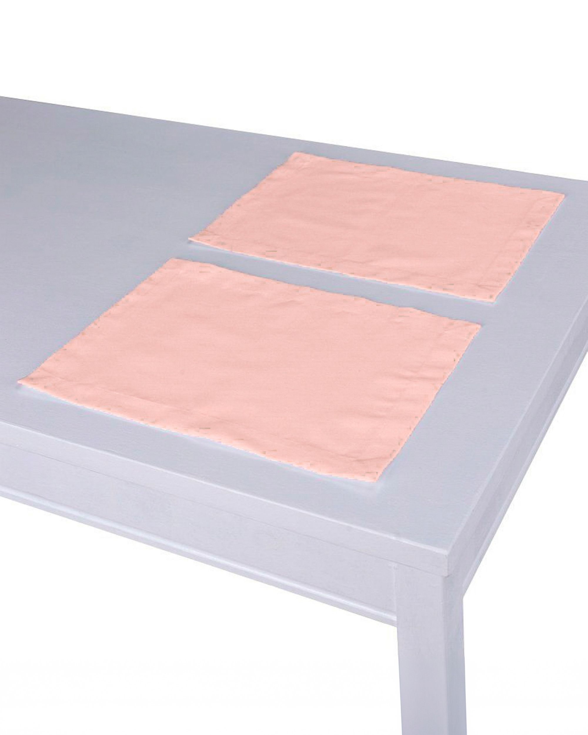 Dækkeservietter 2 stk. farve pink