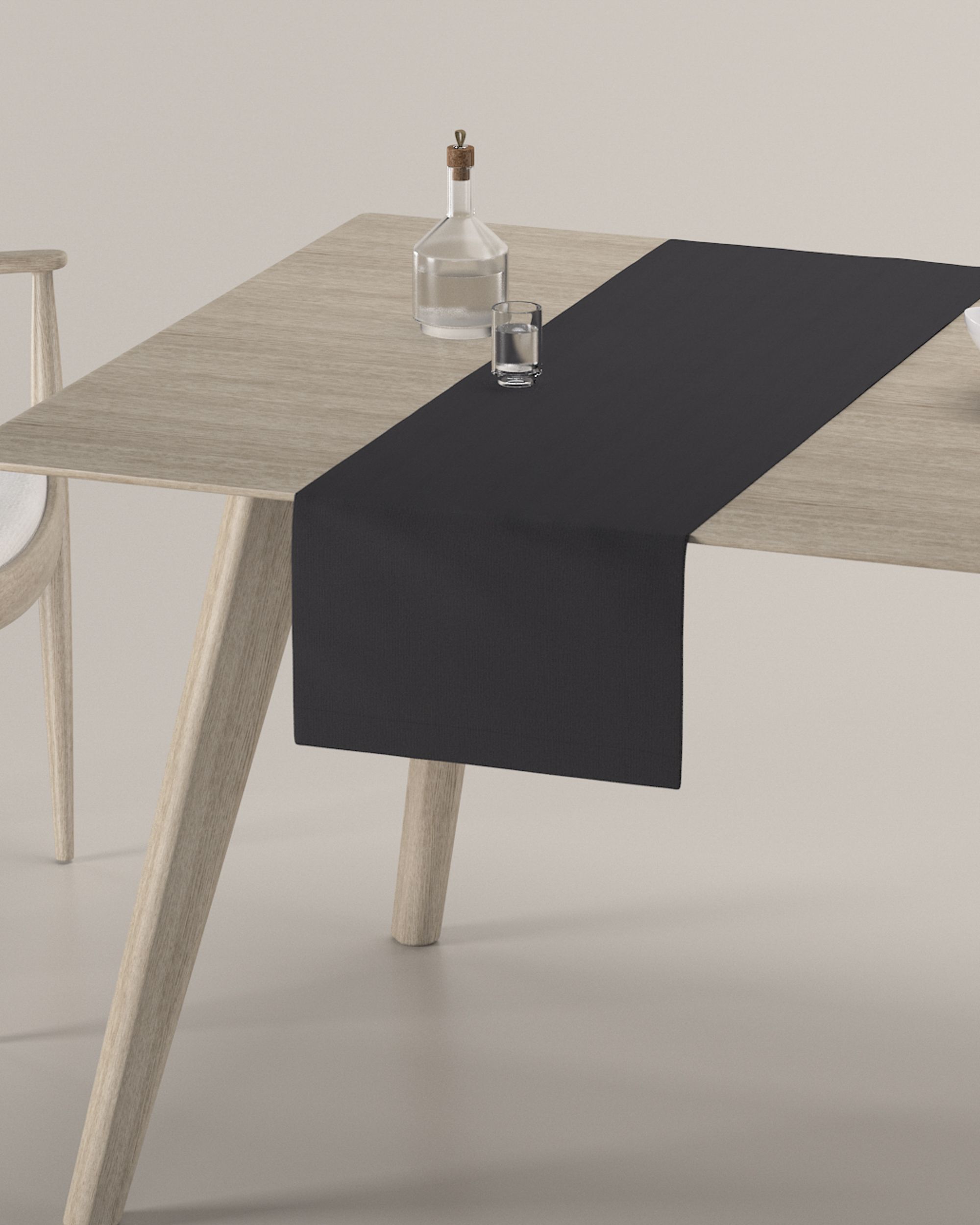 Bordløber - Dinner for 2 farve grå (hover)