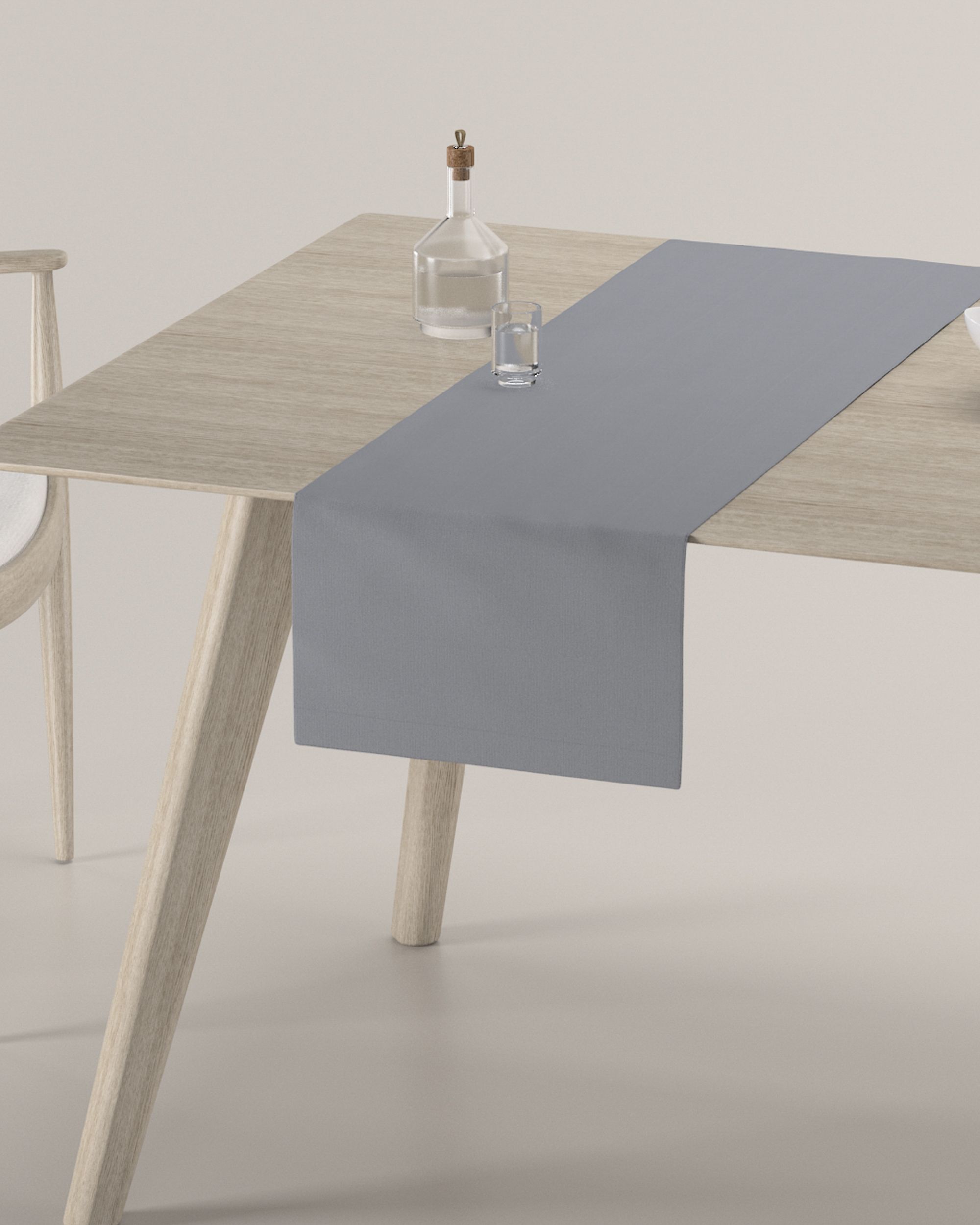 Bordløber - Dinner for 2 farve grå (hover)