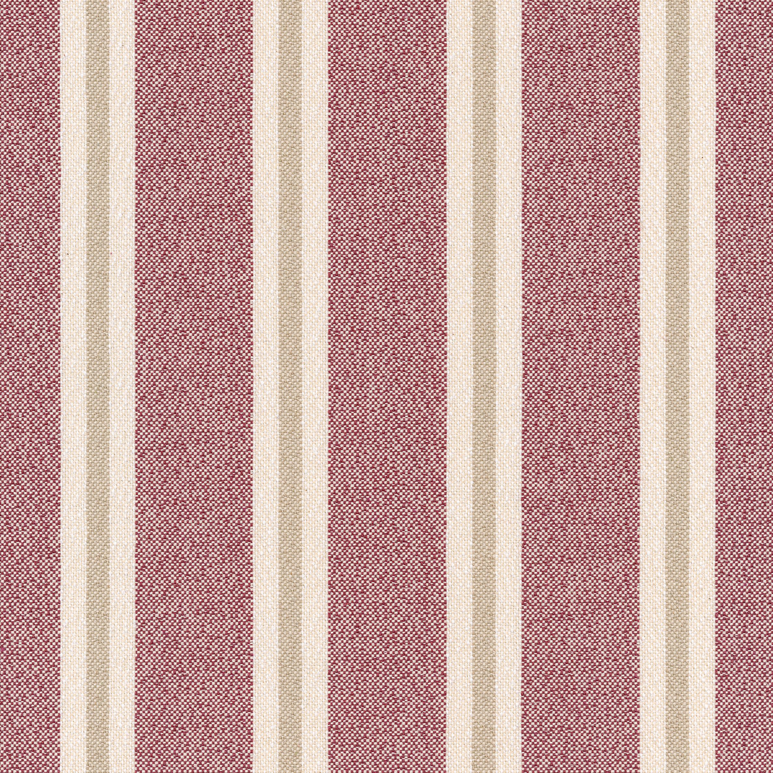 Scotti 145-29 vinrød, beige og naturhvid